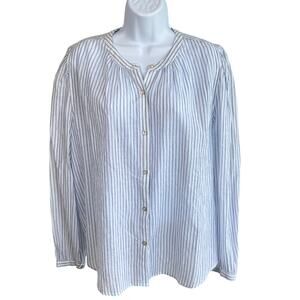 Rails Sonnet Top Cino Stripe Womens Medium Preppy Euro Summer New England Summer